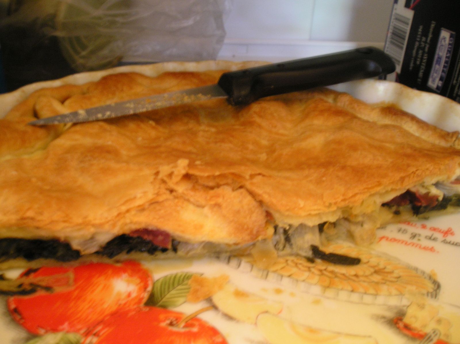 tourte blettes jambon cru reblochon tourte blettes jambon cru reblochon