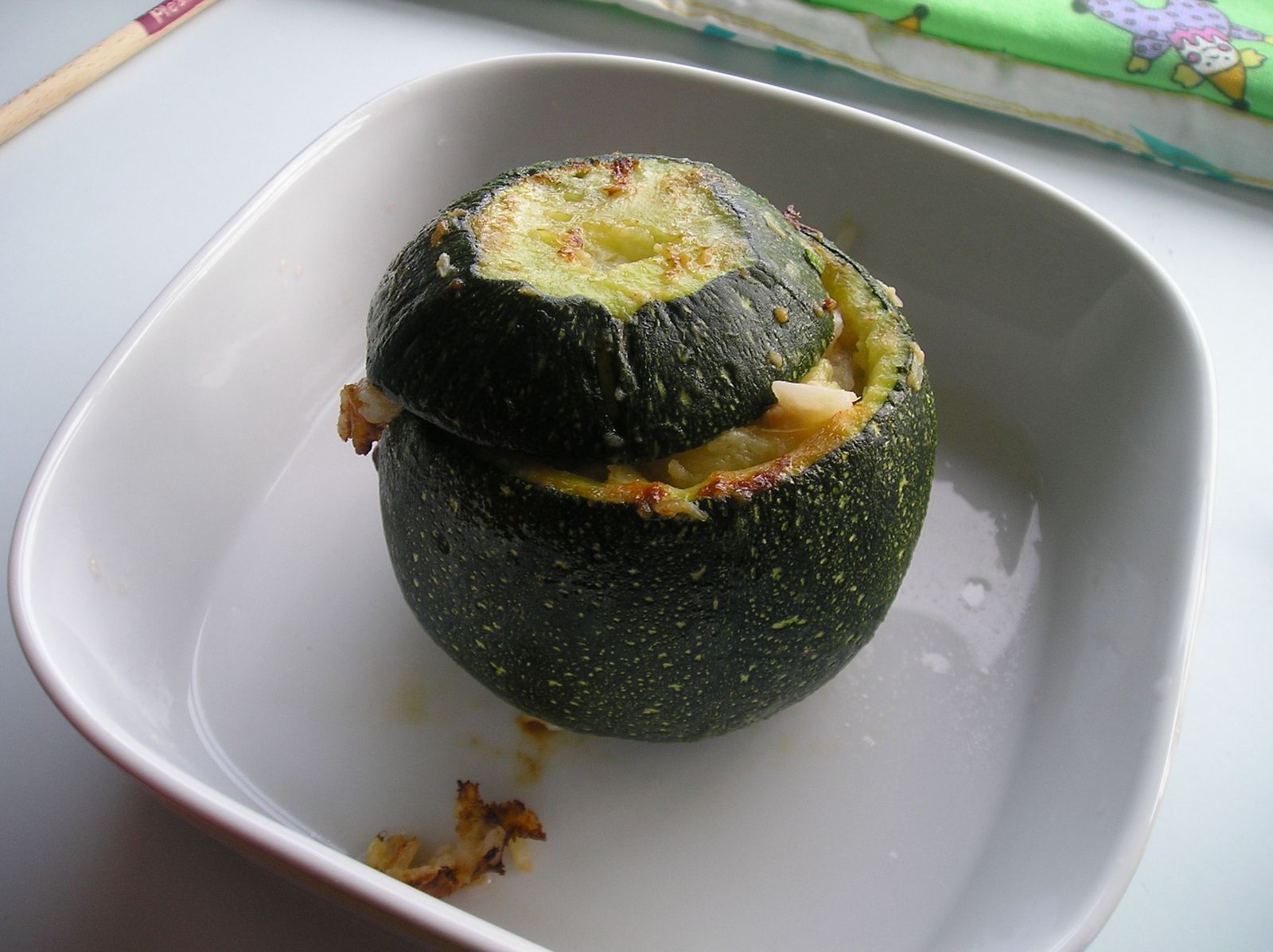 courgettes farcies aux riettes de crabe courgettes farcies aux riettes de crabe