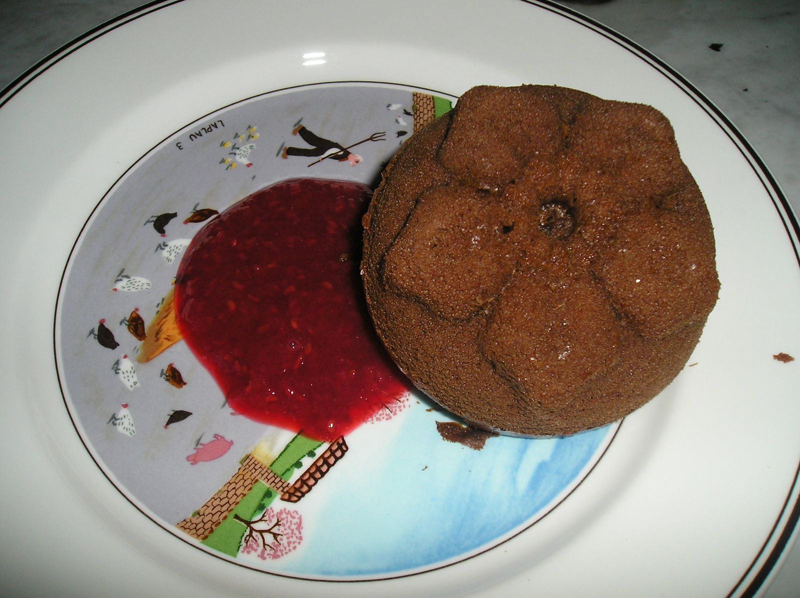moelleux au chocolat et coulis de framboise moelleux au chocolat et coulis de framboise recette