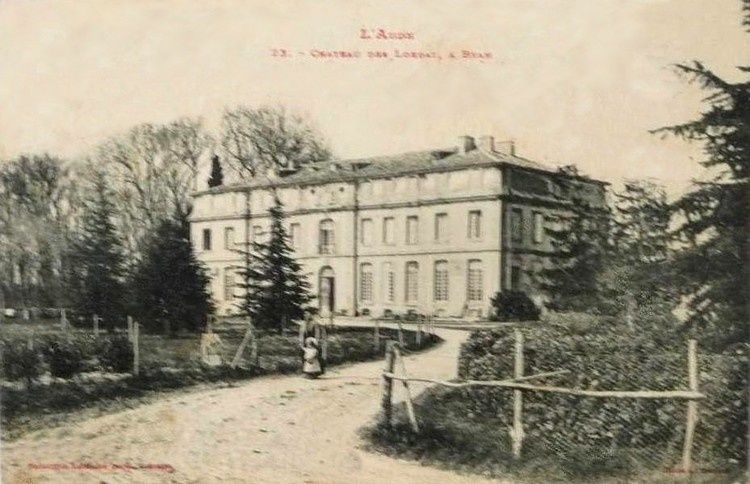 Lordat 04 leur chateau à Bram en 1900
