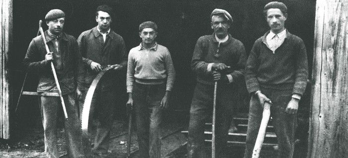 la scierie adroit a belcaire en 1933