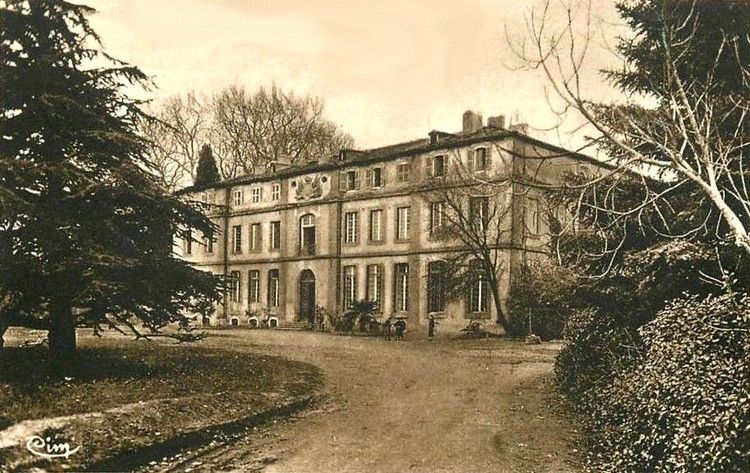 Bram 22 le chateau de Lordat en 1910