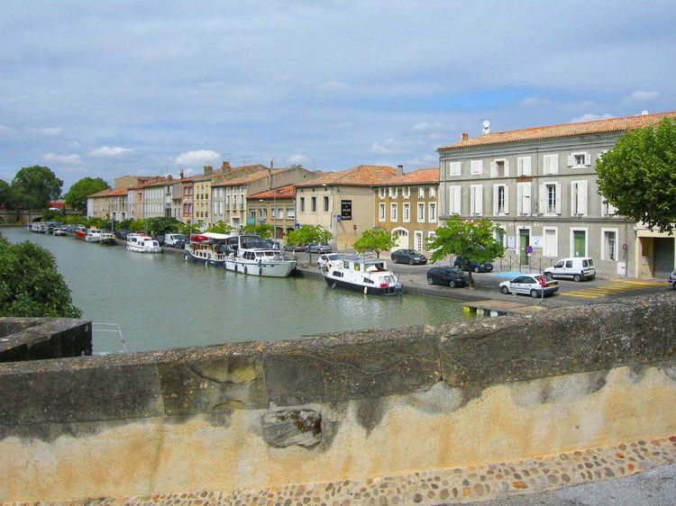 canal du Midi le Port de Castelnaudary