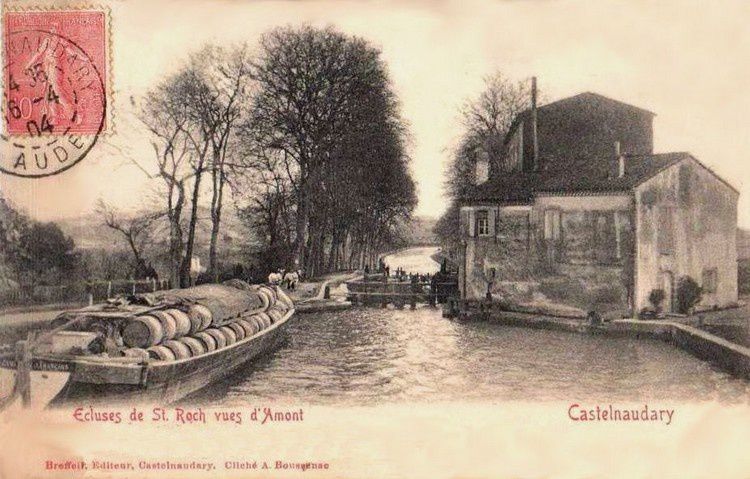 l'écluses de Castelnaudary en 1910 02