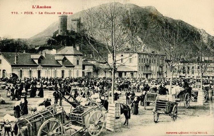 Foix 40 champ de foire 1900
