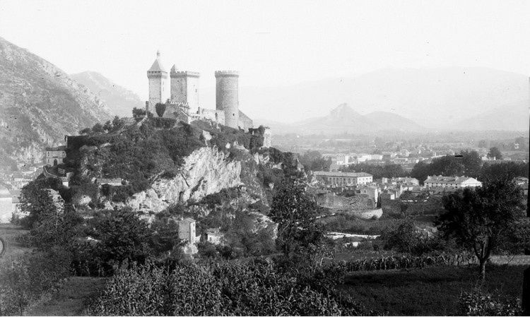 chateau de Foix 01 en 1900