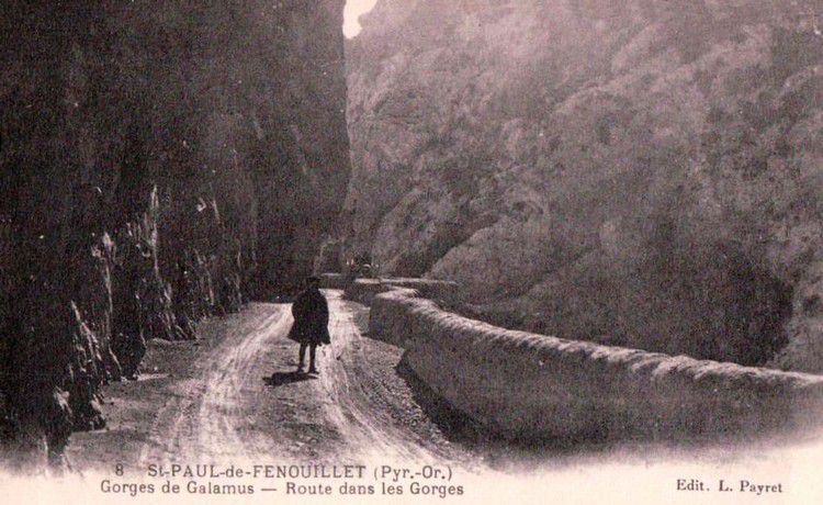 Gorges de Galamus 201 en 1905