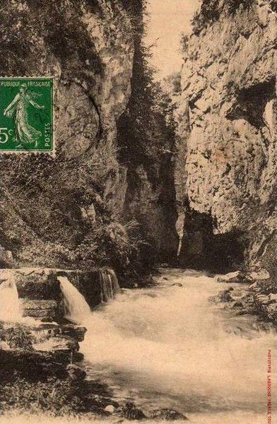MERIAL - Le rebenty - Gorges d'Abdoutchis 1910