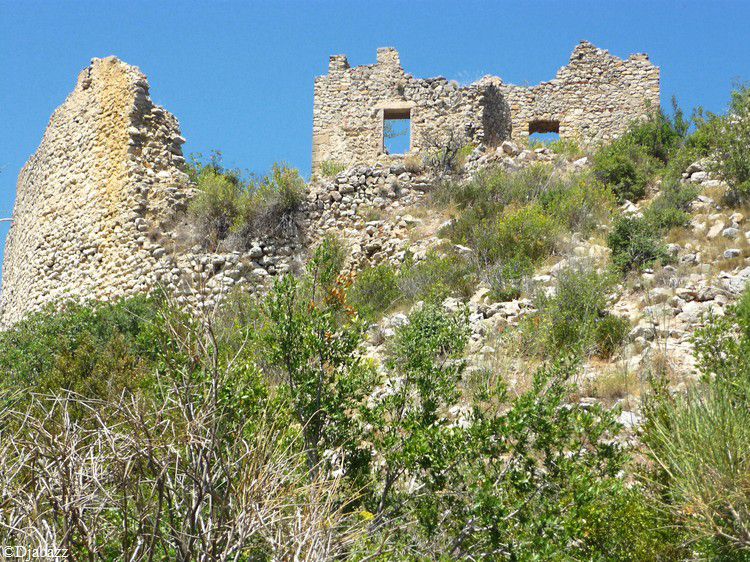 Padern 09 les ruines du château