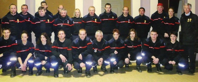 Sapeurs pompiers groupes de Belcaire et d'Espezel 2011