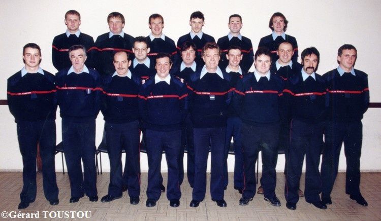 année 98 Pompiers de Belcaire photo de famille photo n45