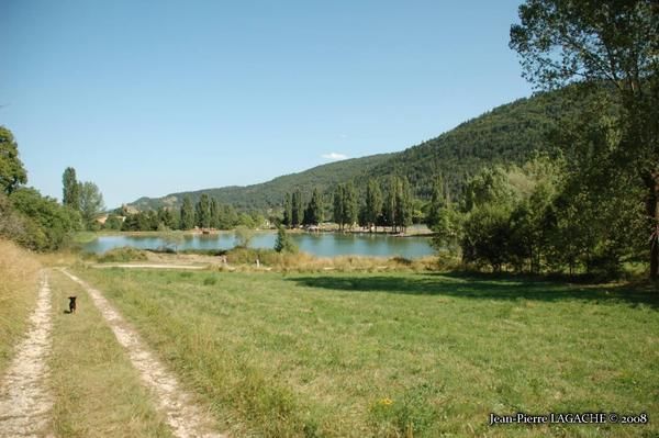Belcaire le lac en août 2008