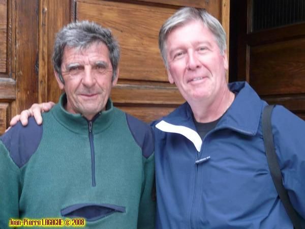 Guy très ému avec Jean-Pierre