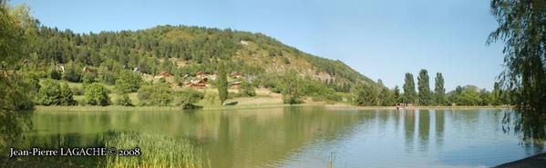 Belcaire le lac en août 2008
