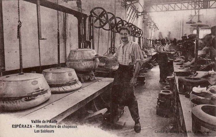 Esperaza fabrique de chapeau le sableur 02 en 1900
