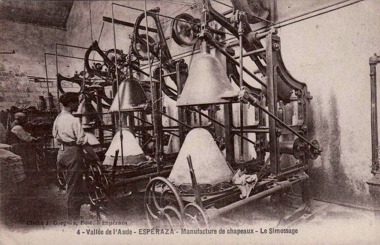 Esperaza fabrique de chapeau le semoussage02 en 1900