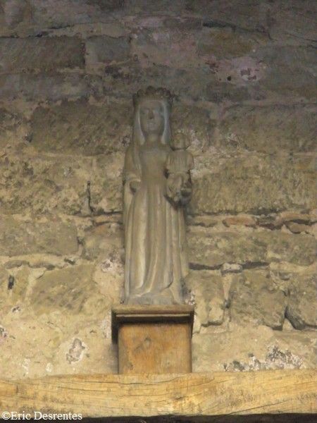 Saint Papoul 018 vierge à l'enfant tour des gardes