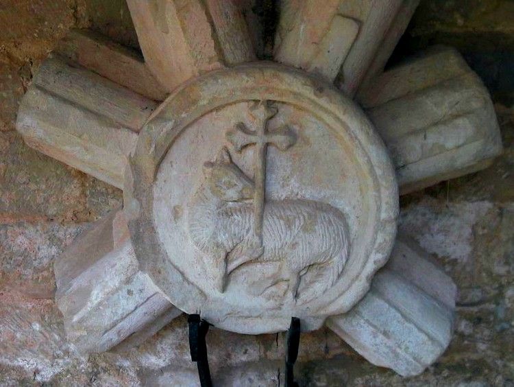 Saint Papoul 093 clé de voute