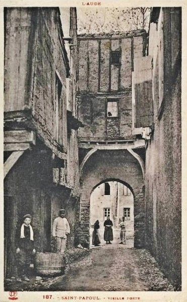 Saint Papoul ancien 06 en 1905