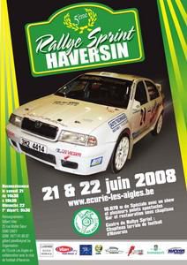 Affiche 5e Rallye Sprint Haversin