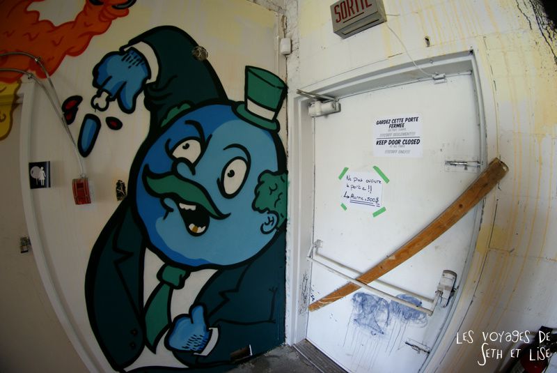 blog pvt canada montreal voyage espace frais peint tag exposition graffiti doigt couper