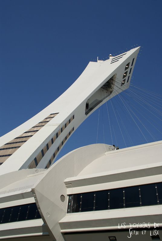 blog pvt canada montreal couple tour du monde voyage stade olympique