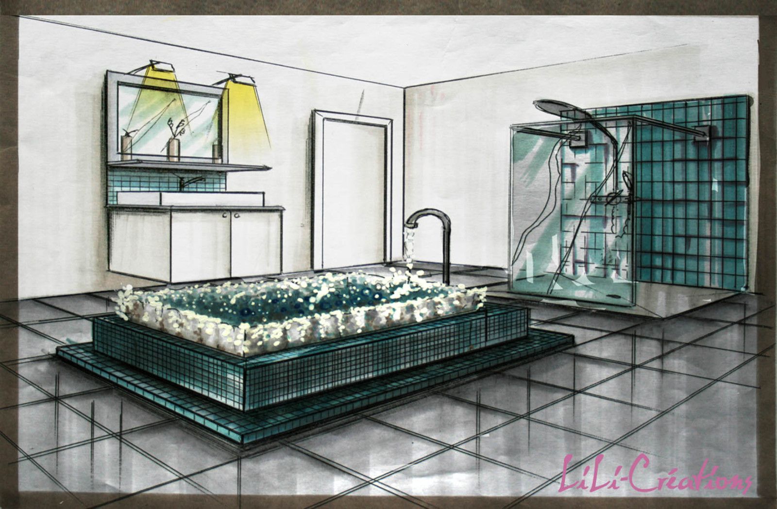 Salle de bains le blog de elise fossoux