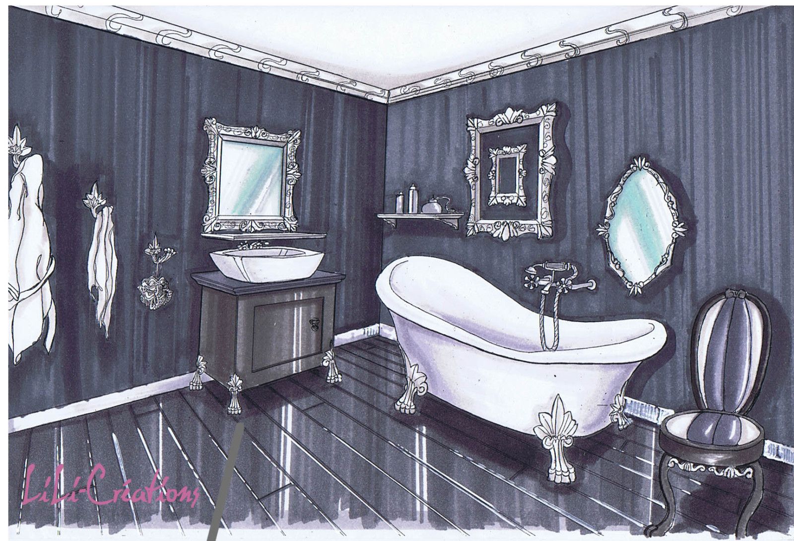 Salle de bain couleur sable avec haute résolution photos ~ goohey.com