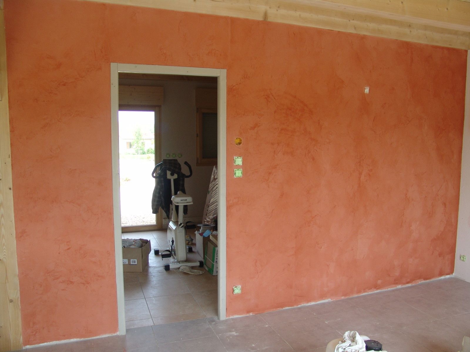 Revetements sols et murs construction d'une maison ossature bois ...