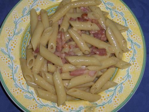 Penne Rigate à la carbonara - Le blog de La Cucinetta