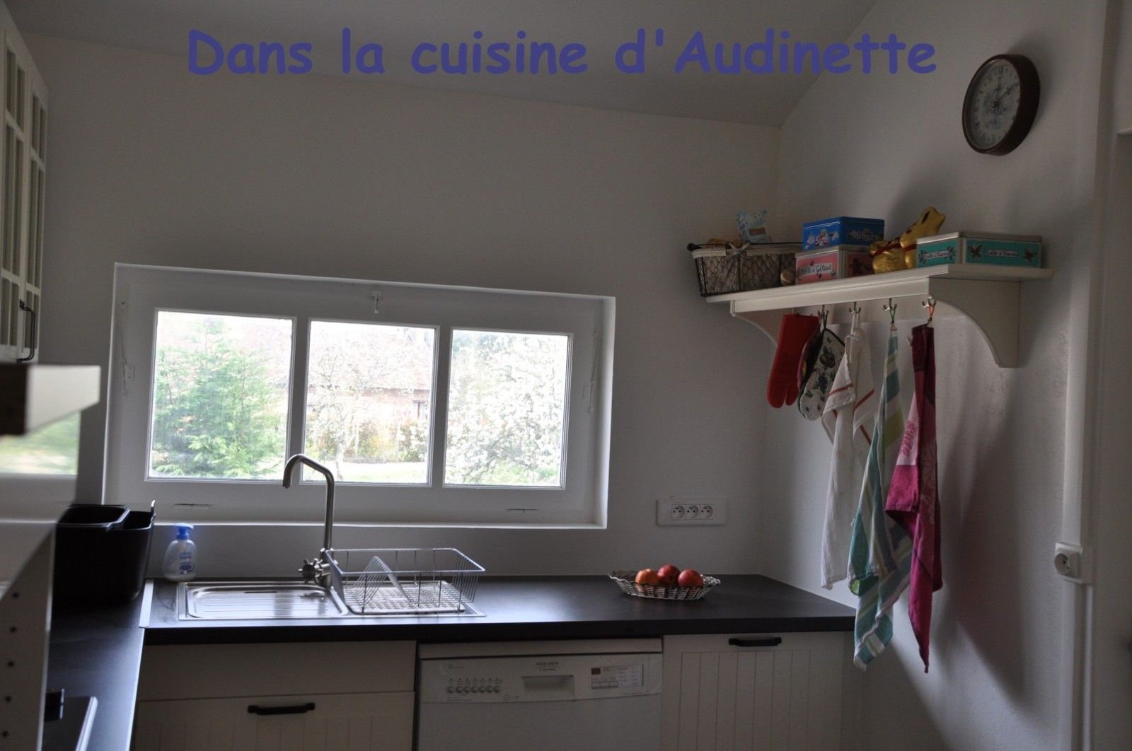 Cuisine ikea : étape n°4 les finitions dans la cuisine d'audinette