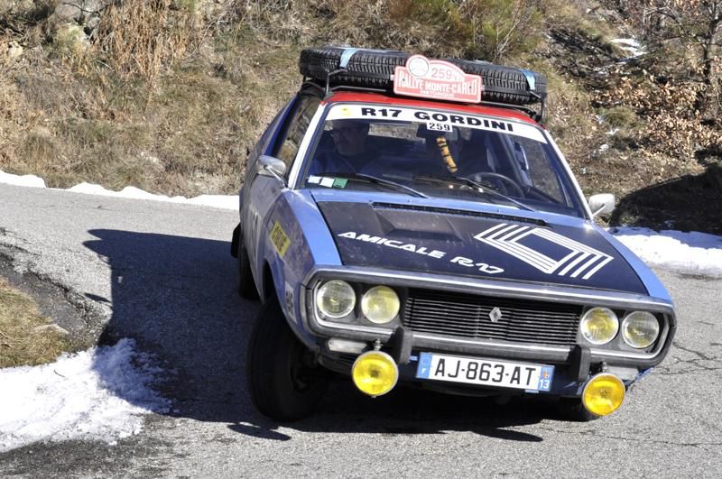 13ème Rallye Monte Carlo Historique 2010. Renault 17 Gordini de 1973.