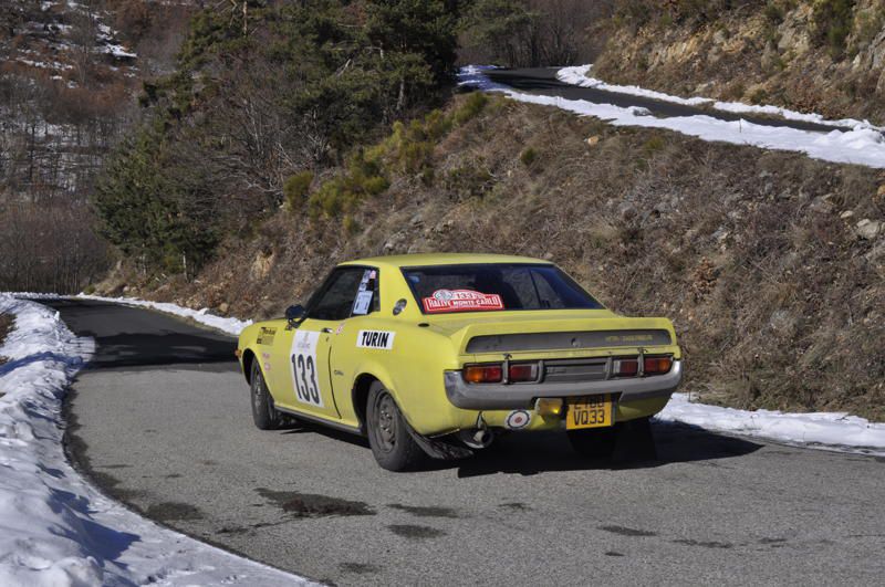 13ème Rallye Monte Carlo Historique 2010. Toyota Celica 1600 GT de 1974. 72ème au général, 23ème classe 2 des voitures construites entre 1972 et 1979, 37ème dans la catégorie.