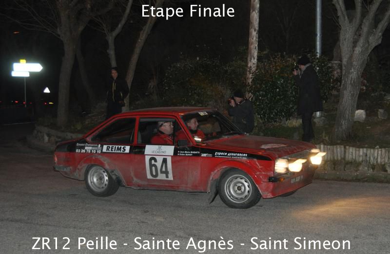 13ème Rallye Monte Carlo Historique 2010. Ford Escort RS 2000 de 1976. 71ème au général, 22ème classe 2 des voitures construites entre 1972 et 1979. Didier Buhot, qui copilotait Jean Jacques Compas monte sur la 1ère marche du podium en 2006.
