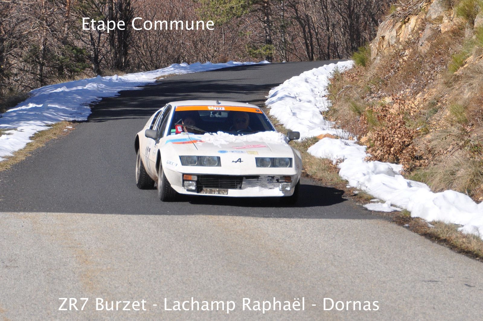 13ème Rallye Monte Carlo Historique 2010. Alpine Renault A310 V6 de 1978.