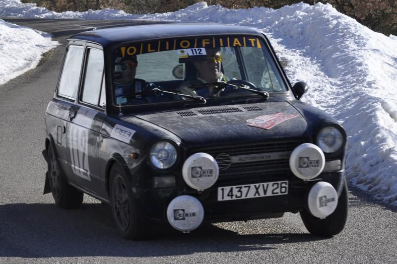 13ème Rallye Monte Carlo Historique 2010. Autobianchi A 112 Abarth de 1977