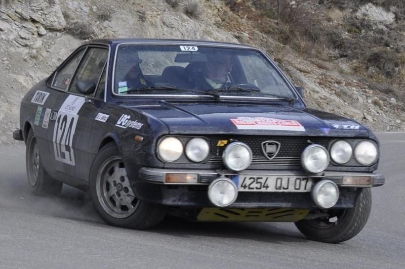 13ème Rallye Monte Carlo Historique 2010. Lancia Beta Coupé de 1978. 20ème au général, 7ème classe 2 voitures construites entre 1972 et 1979, 12ème de la catégorie