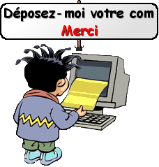 Faire un blog - Depot de commentaire