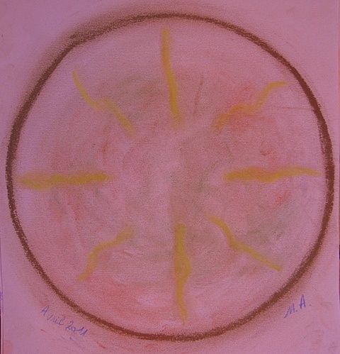 Mandala : douceur de la nidation utérine maous artiste défiant l ... Mandala ovale