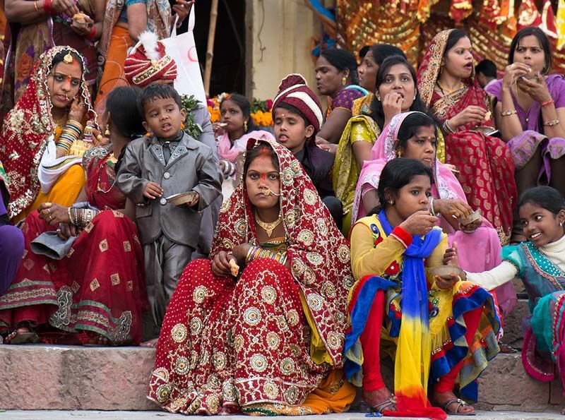 Inde, mariage à Varanasi
