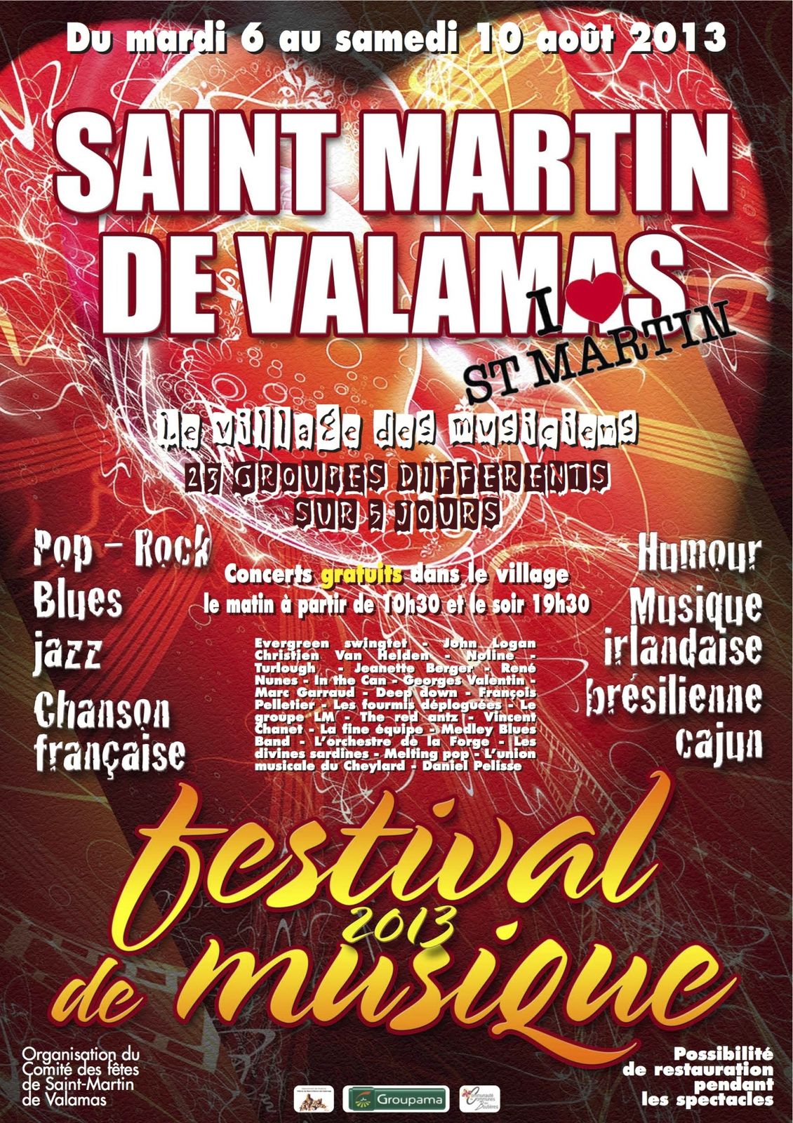 Rencontre saint martin de valamas