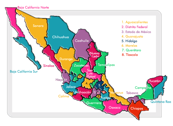Numero+De+Estados+En+Mexico ... de difundir informaciones sobre los proyectos termosolares actuales en