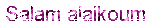 salamoualaykoum