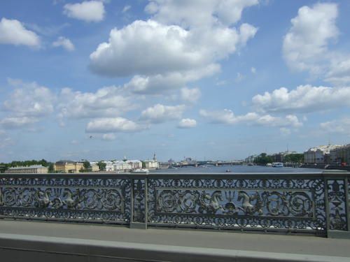 La Néva à Saint-Pétersbourg