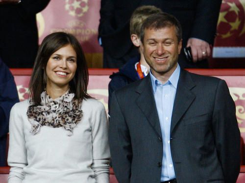 Daria Joukova et Roman Abramovitch