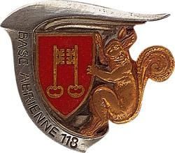 Insigne de la BA 118 (Mont-de-Marsan)