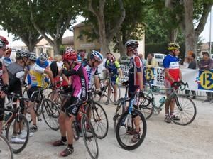 Au départ à St Rémy de Provence