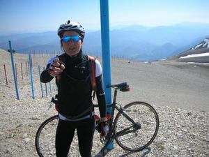 Sommet du Ventoux (avril 2006)