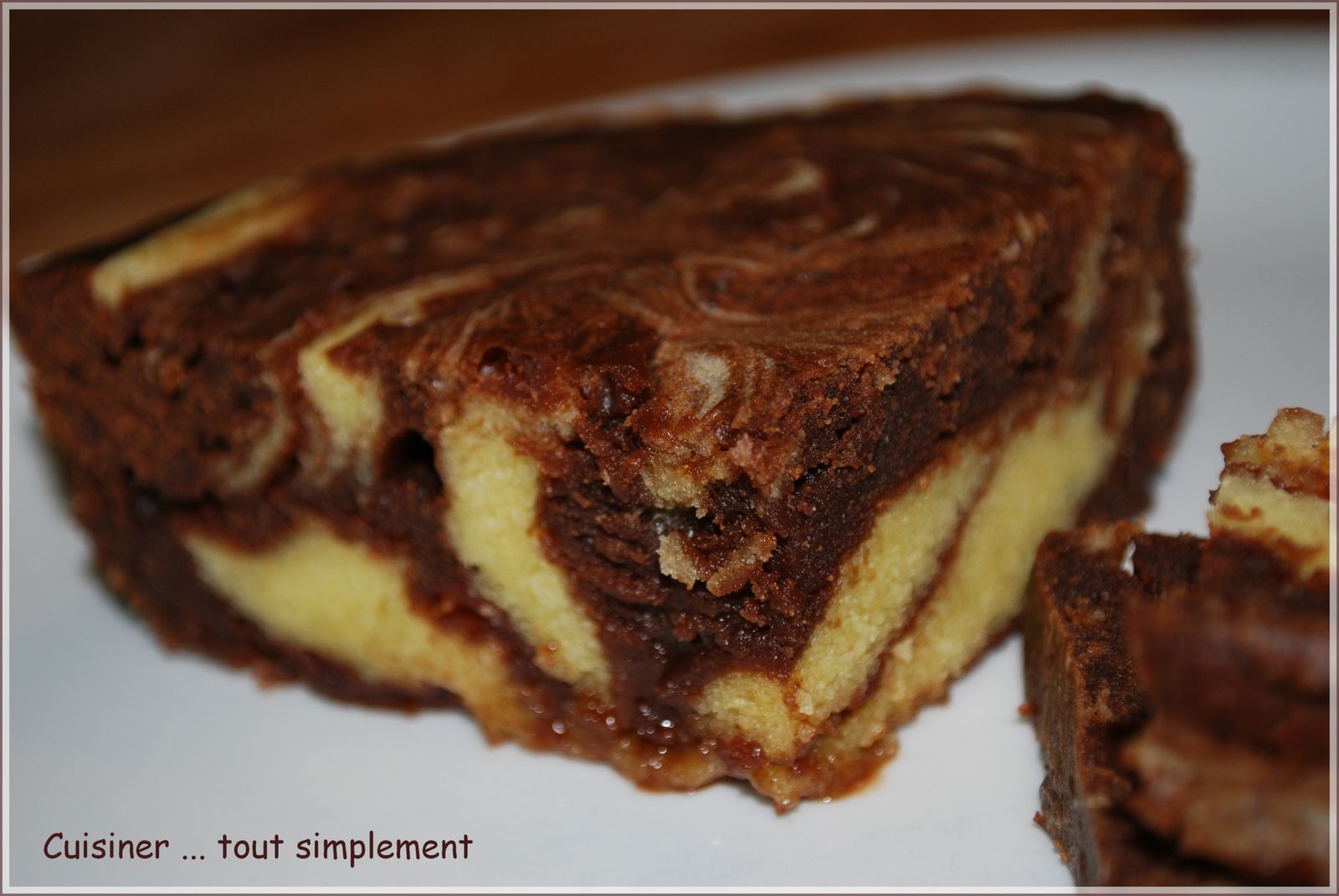 Marbré Chocolat au Lait au micro-ondes - Cuisiner... tout Simplement, Le  Blog de cuisine de Nathalie