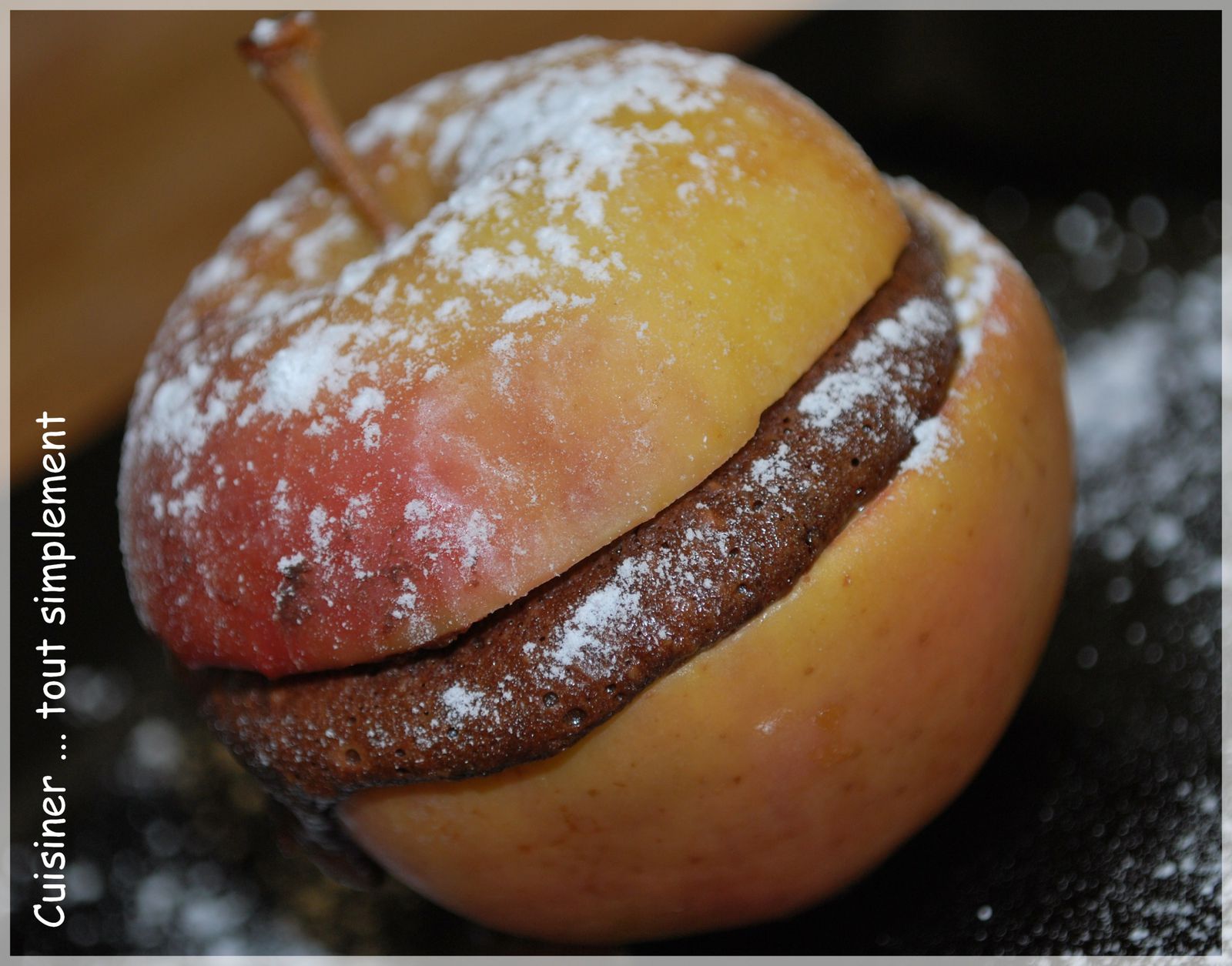 Pommes au Four et au Chocolat ... - Cuisiner... tout Simplement, Le Blog de  cuisine de Nathalie